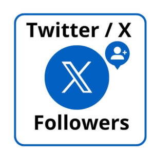 Buy X (Twitter) Followers